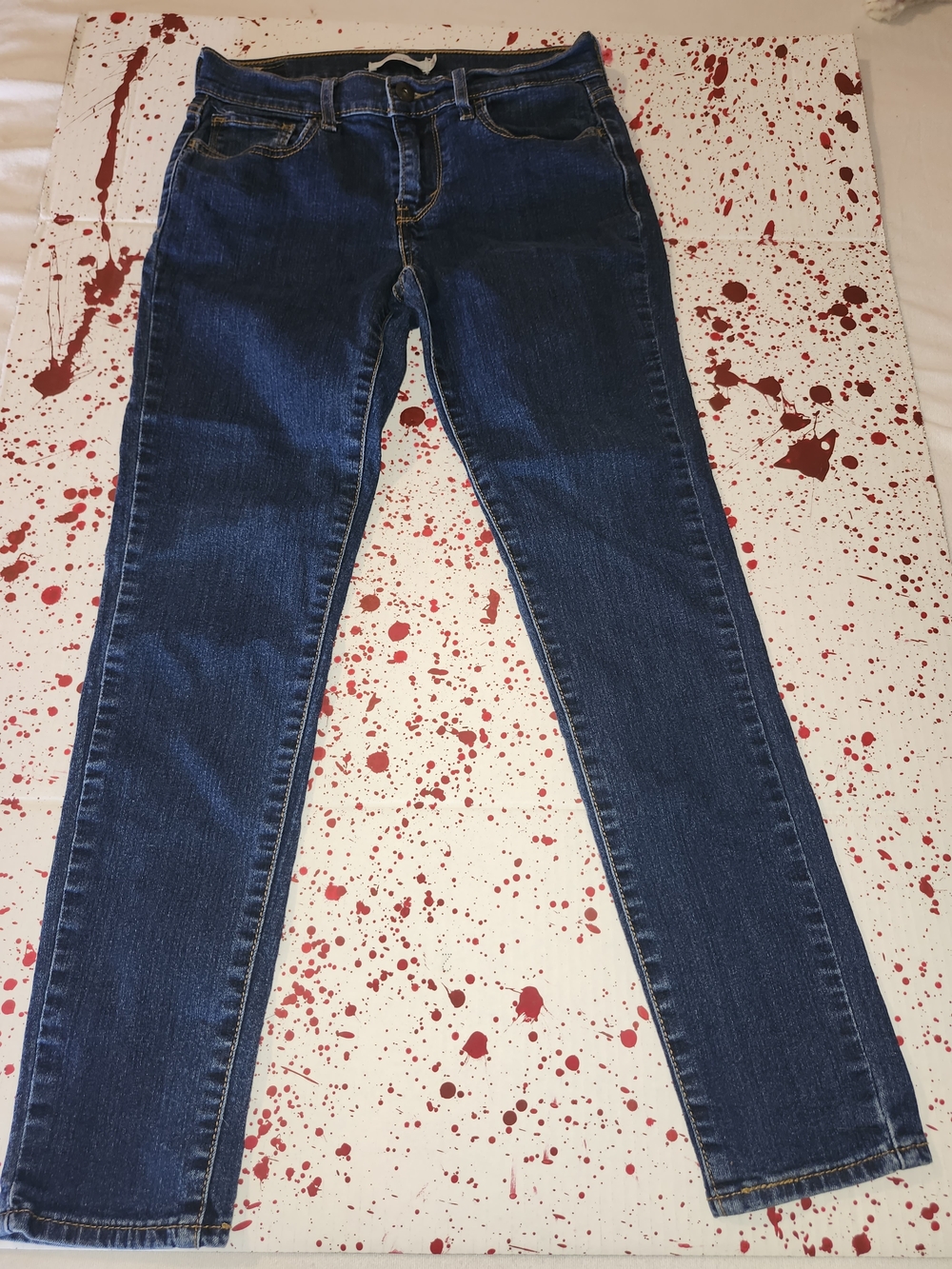 Levi's Women's Navy Blue Skinny Jeans